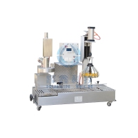 DCS30BGY-FB Filling and capping machine with extraction hood